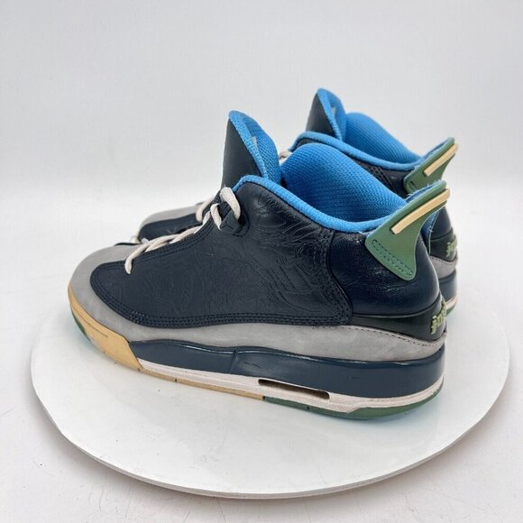 Nike Air Jordan Dub Zero Youth Size 6Y Women 7.5 311047-007, Wolf Grey Blue Shoe - Picture 6 of 12